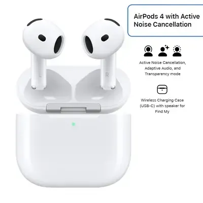 Airpod 4 MXP93LL/A Active Noise Cancellation