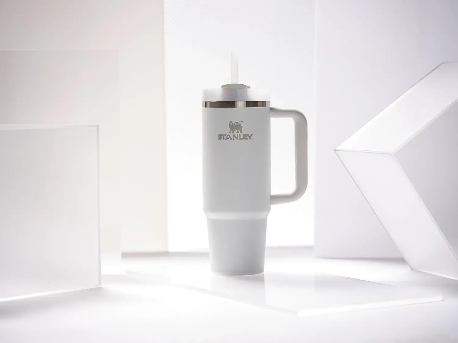 Vaso Térmico Quencher 1.18 lts - Color Blanco - incluye 2 tapas