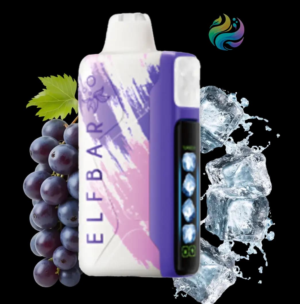 ELFBAR - Ice King 40000 – Grape Ice