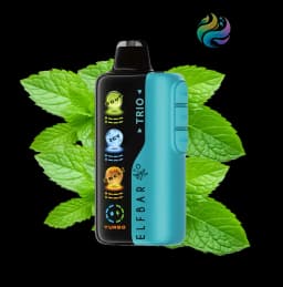 Elfbar - TRIO - 40000 PUFF - Black Mint
