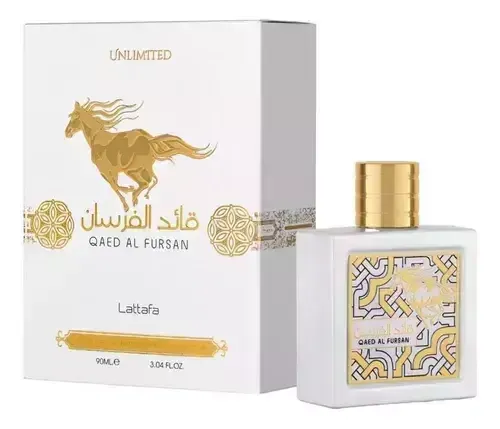 Lattafa Qaed Al Fursan Unlimited (Caballo Blanco) - Perfume Árabe 90ml