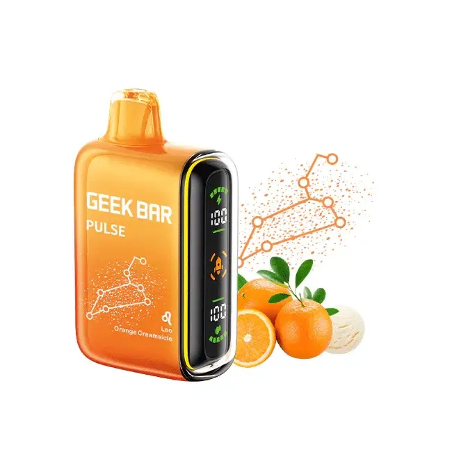 GEEKBAR 15K PULSE ORANGE CREAMSICLE