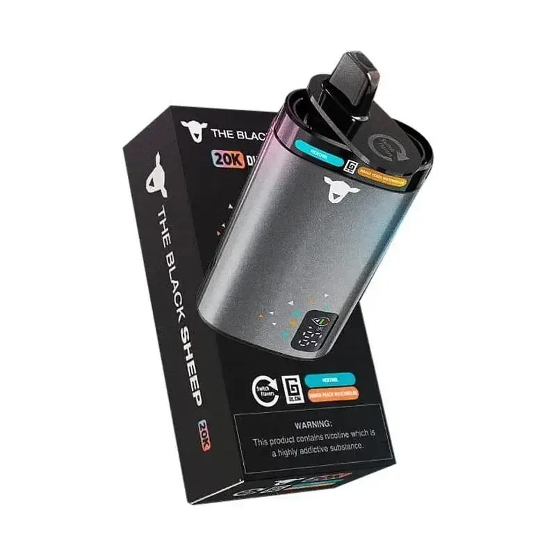 Black Sheep 20K Dual Tank 20000 PUFF - MENTHOL + MANGO PEACH WATERMELON