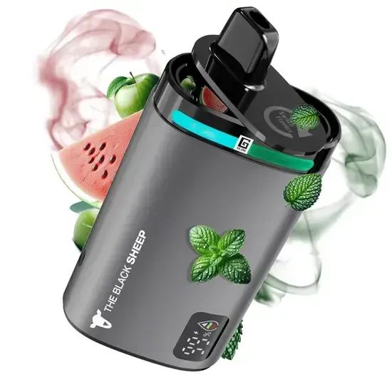 Black Sheep 20K Dual Tank 20000 PUFF - MENTHOL + WATER GREEN APPLE