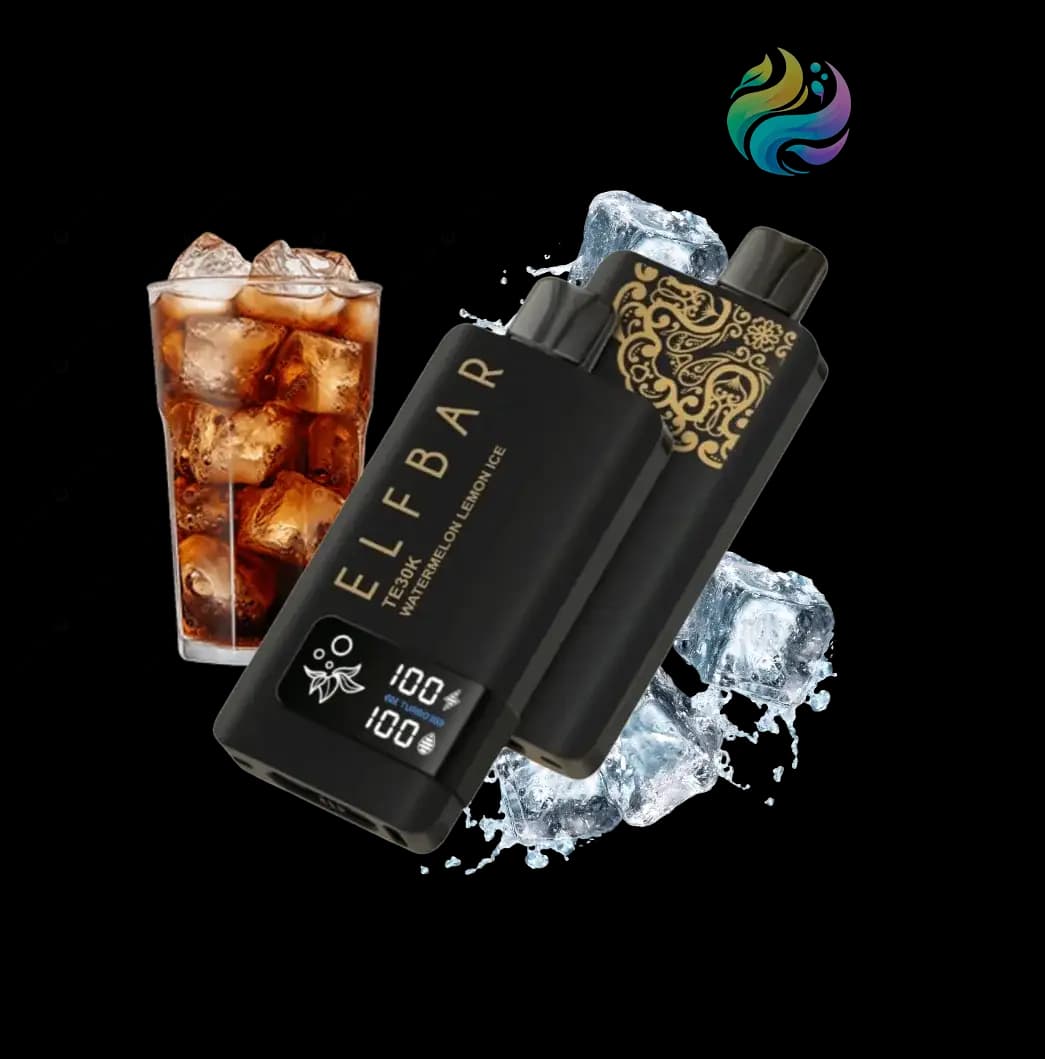 ELFBAR TE NEW 30K BLACK AMERICANO ICE