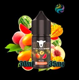 BLACK SHEEP SALT 30ML MANGO PEACH WATERMELON 35MG