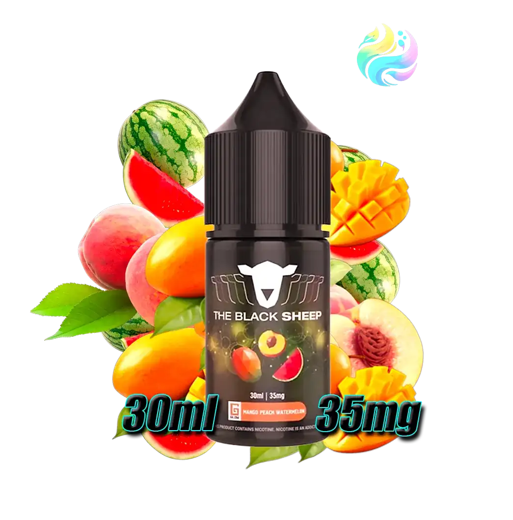 BLACK SHEEP SALT 30ML MANGO PEACH WATERMELON 35MG
