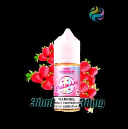 PULSELIQ 30ML SOUR STRAWBERRY 30MG GEEKBAR