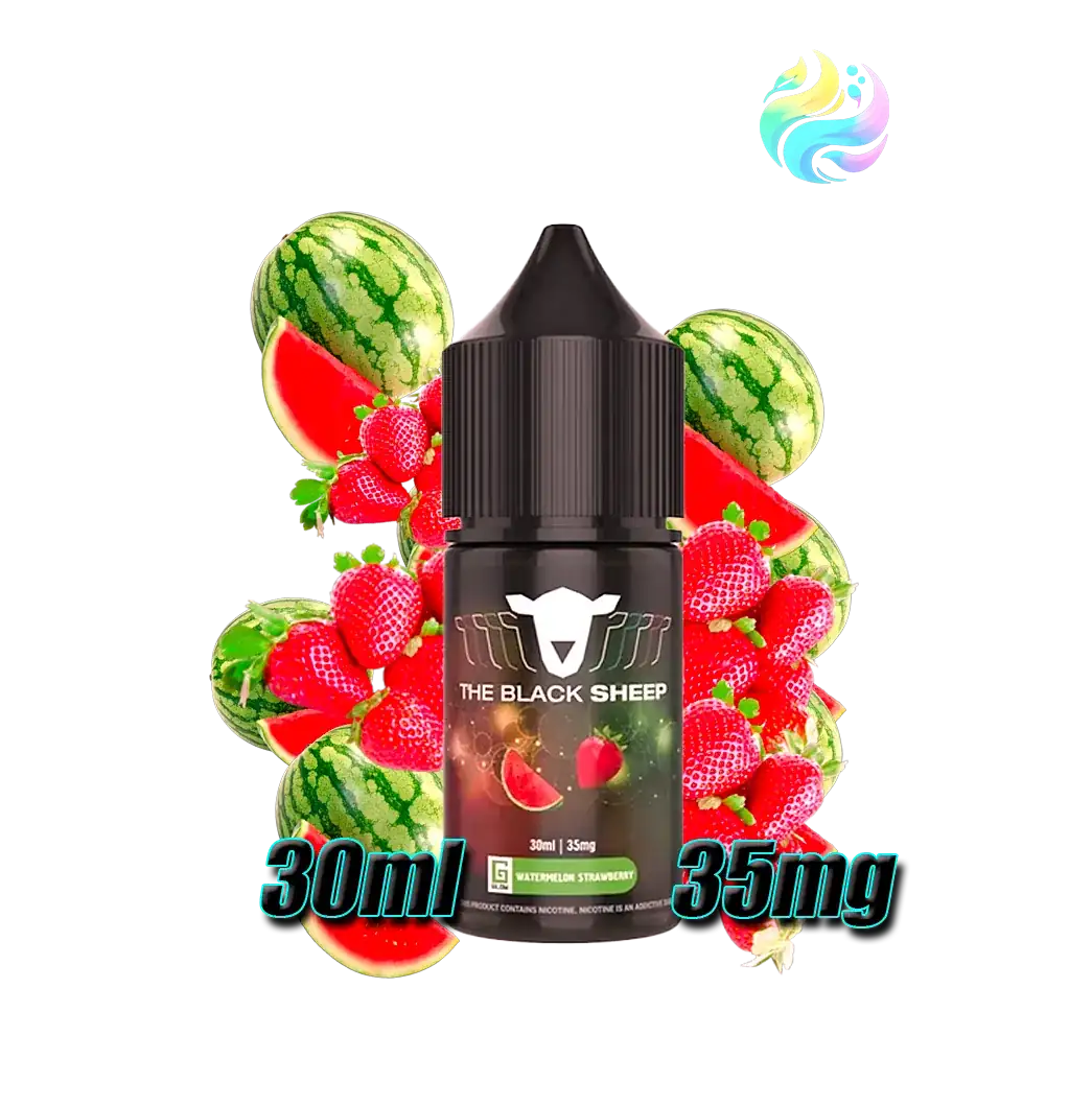 BLACK SHEEP SALT 30ML WATERMELON STRAWBERRY 35MG