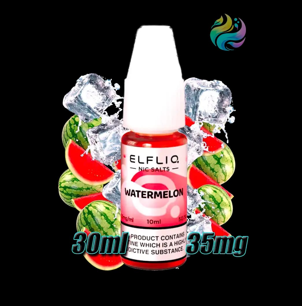 ELFLIQ SALT 30ML WATERMELON ICE 35MG