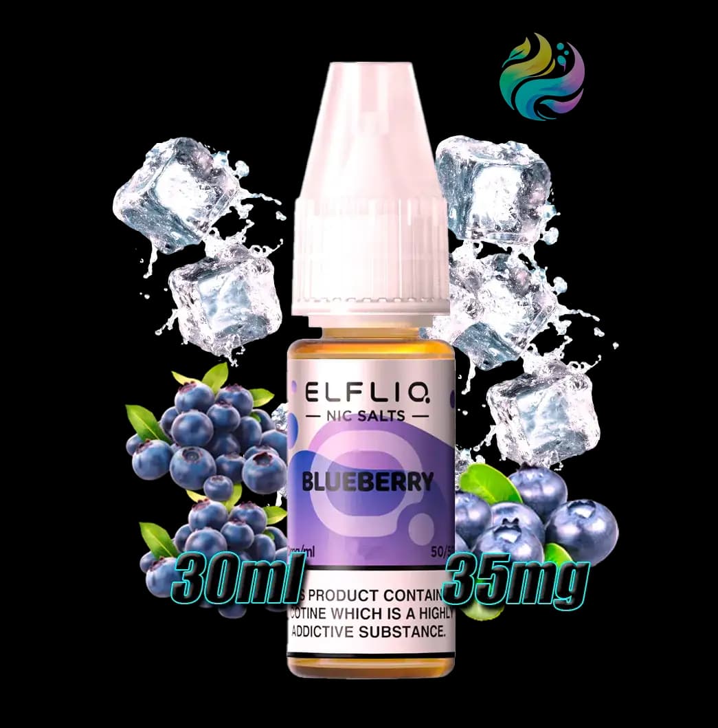 ELFLIQ SALT 30ML BLUEBERRY ICE 35MG