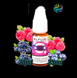 ELFLIQ SALT 30ML BLUEBERRY SOUR RASP 35MG