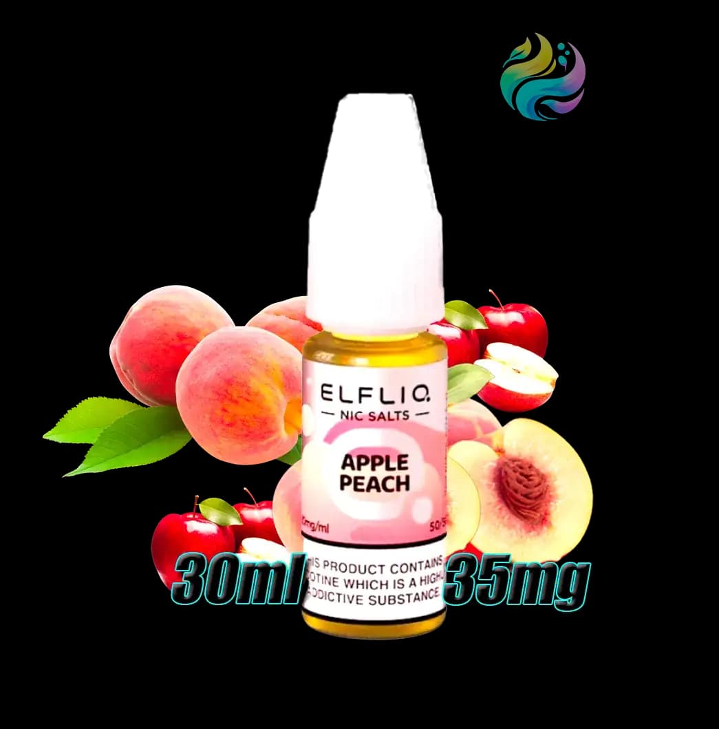 ELFLIQ SALT 30ML APPLE PEACH 35MG