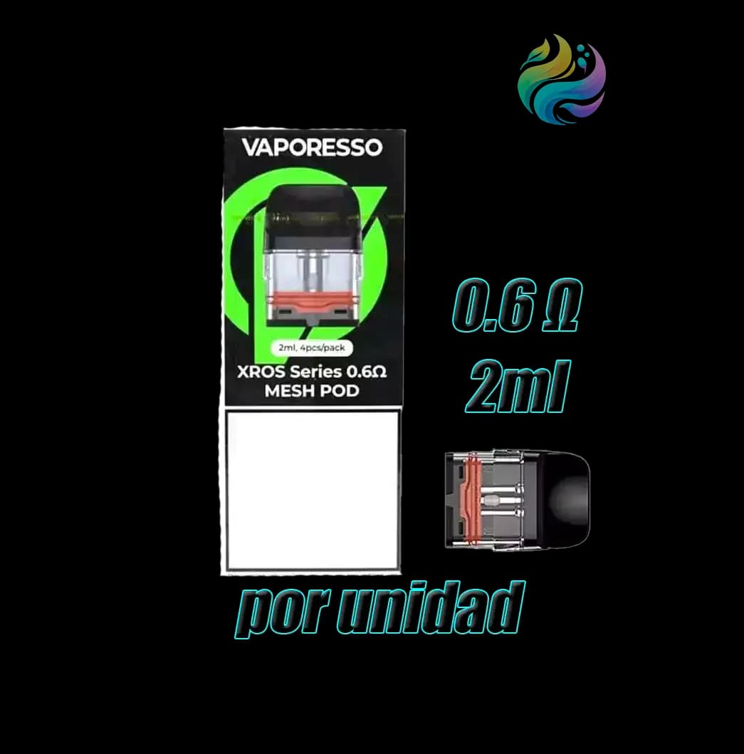 VAPORESSO FILTRO XROS 0.6 2ML - UNIDAD