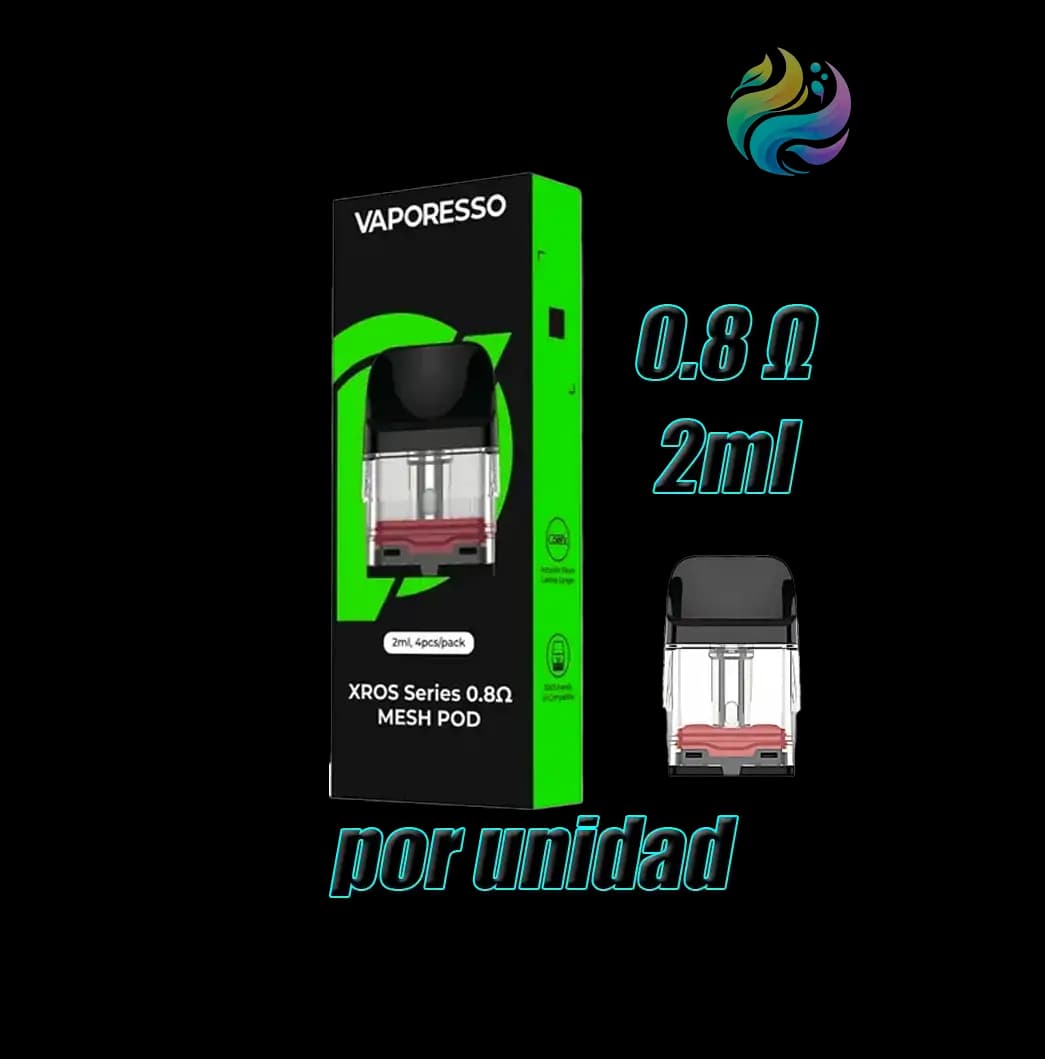 VAPORESSO FILTRO XROS 0.8 2ML - UNIDAD