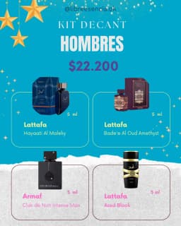 Kit Discovery - Decants - Hombres 20 ml