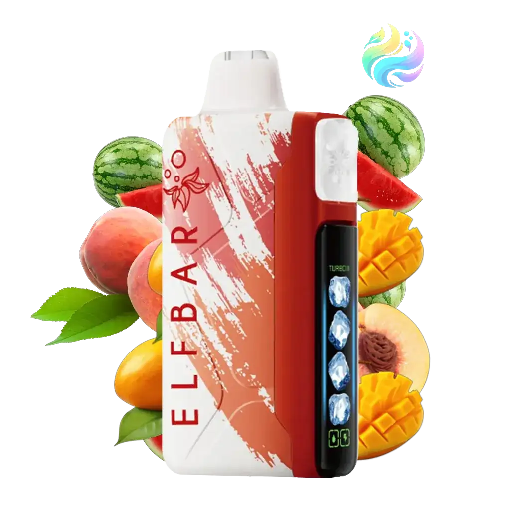 ELFBAR - Ice King 40000 – Peach Mango Watermelon